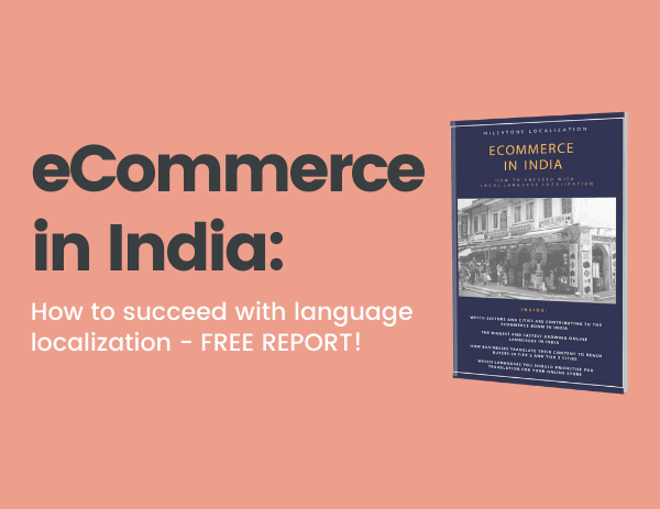 eCommerce Growth in India: the Need for Localization