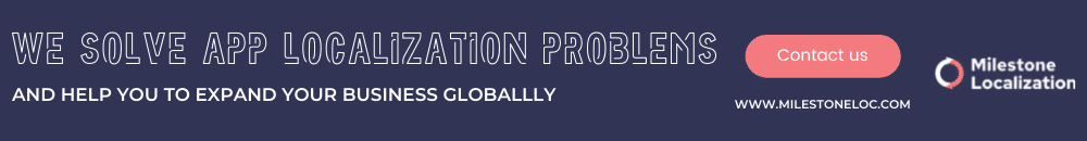 Mobile App Localization Strategy Report 2021