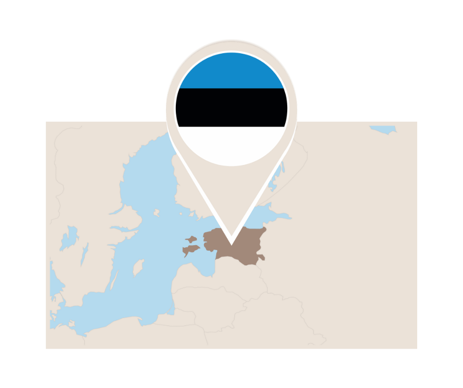 Estonia map Estonia map