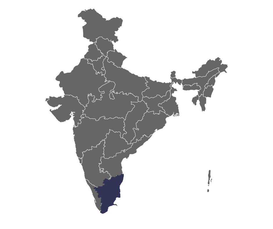 Tamil nadu map Tamil nadu map