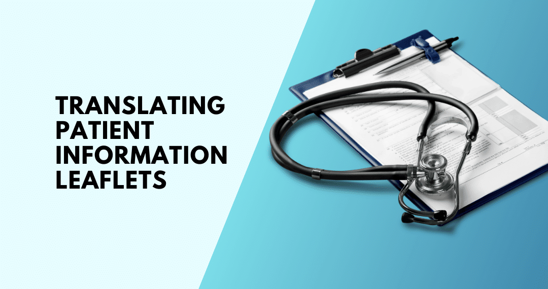 Patient information leaflets translation