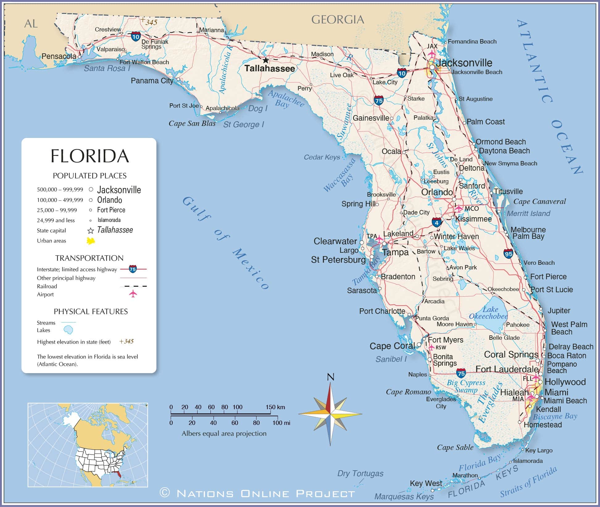 Florida map