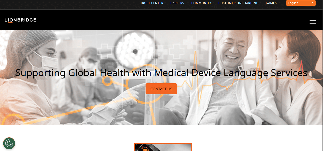 lionbridge medical device translation services