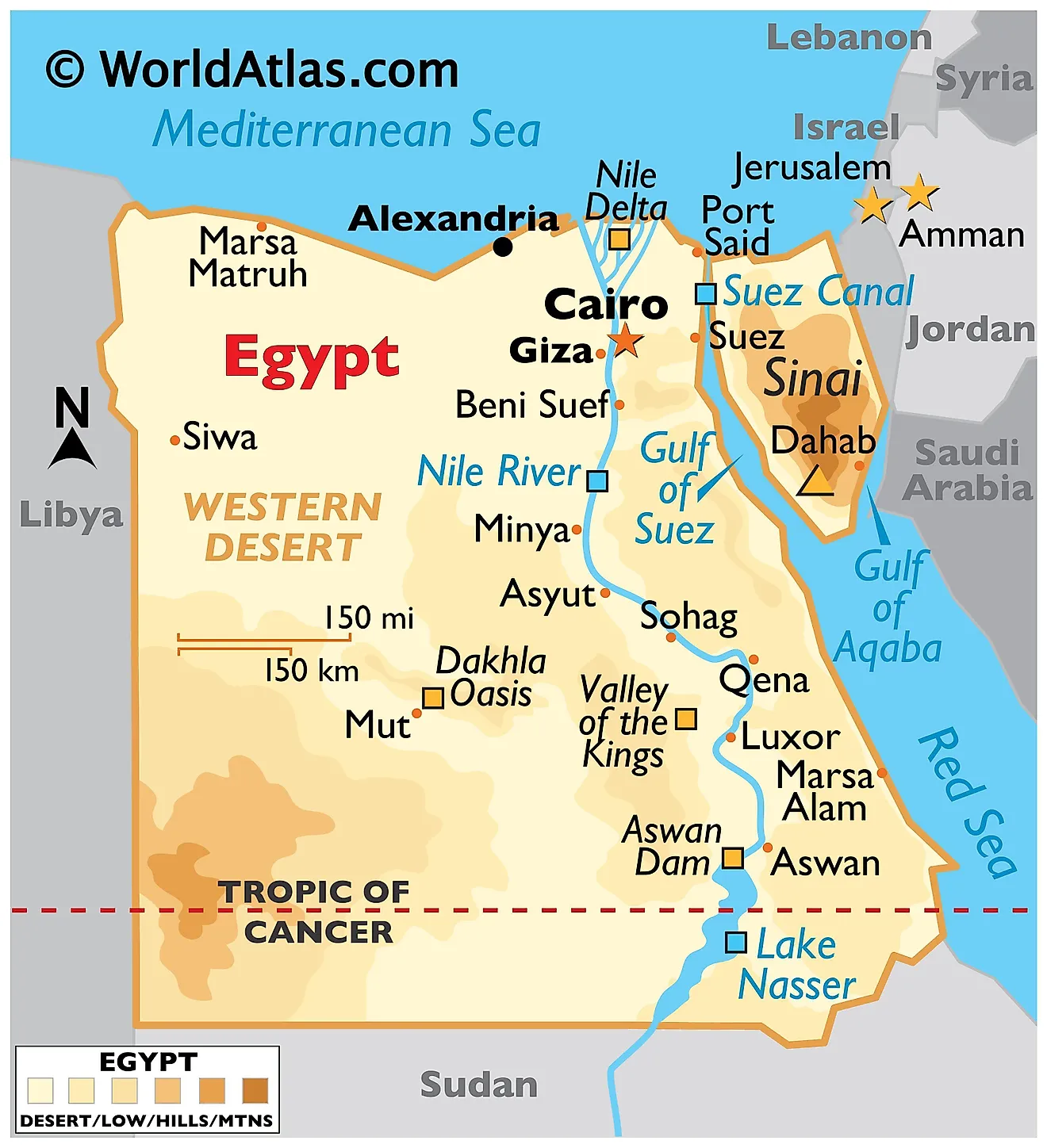 Egypt Map
