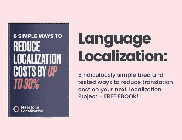 Language Localization cost
