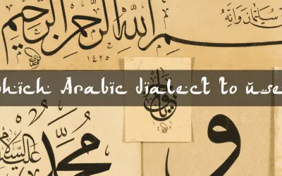 Which Arabic Dialect To Use & Arabic Voice-over Challenges