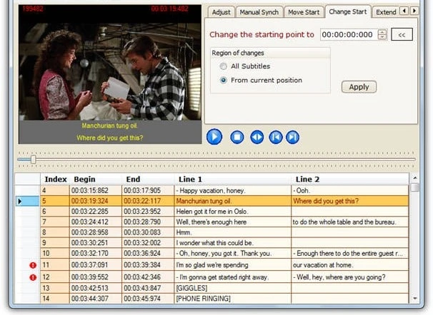 Audio syncing and subtitling