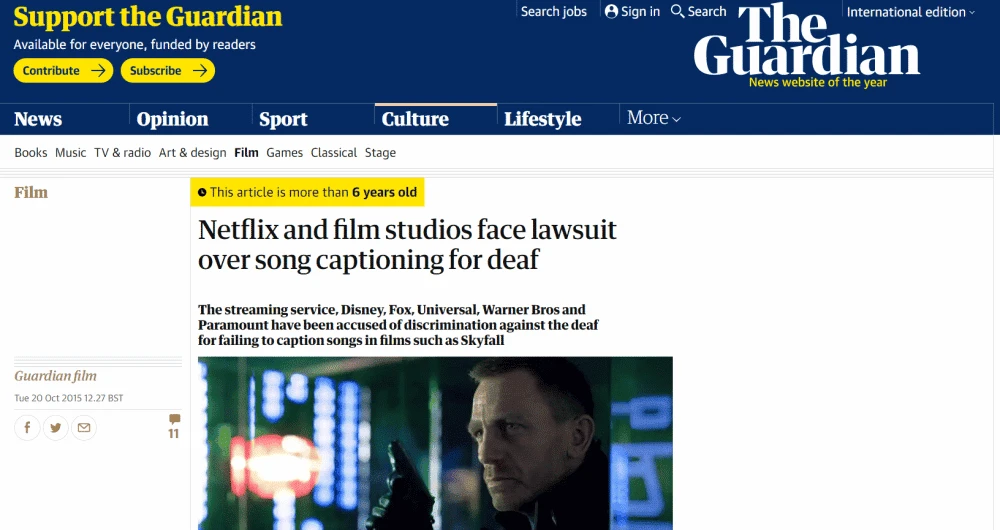 Subtitles and Closed captions