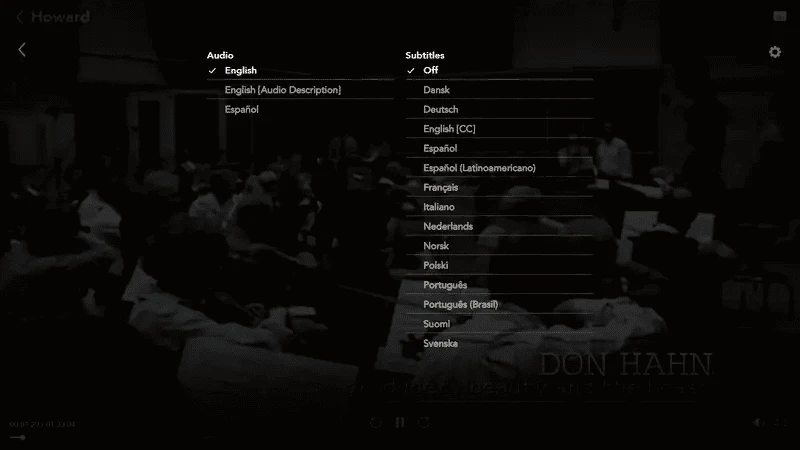 Multilingual Subtitles