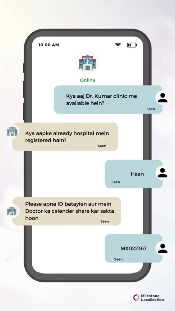 Hinglish conversation