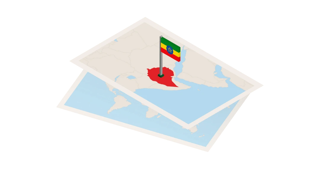 Ethiopia map