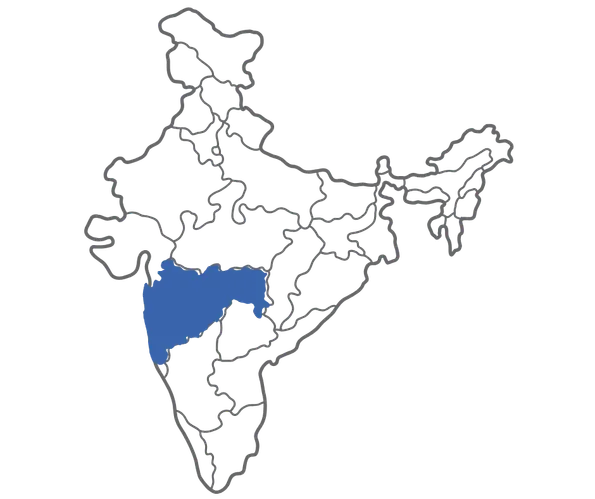 Maharashtra map