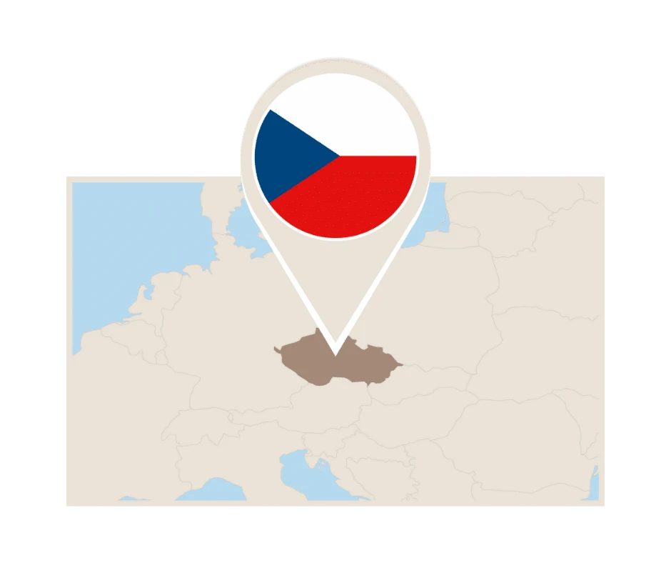 Czech Republic map