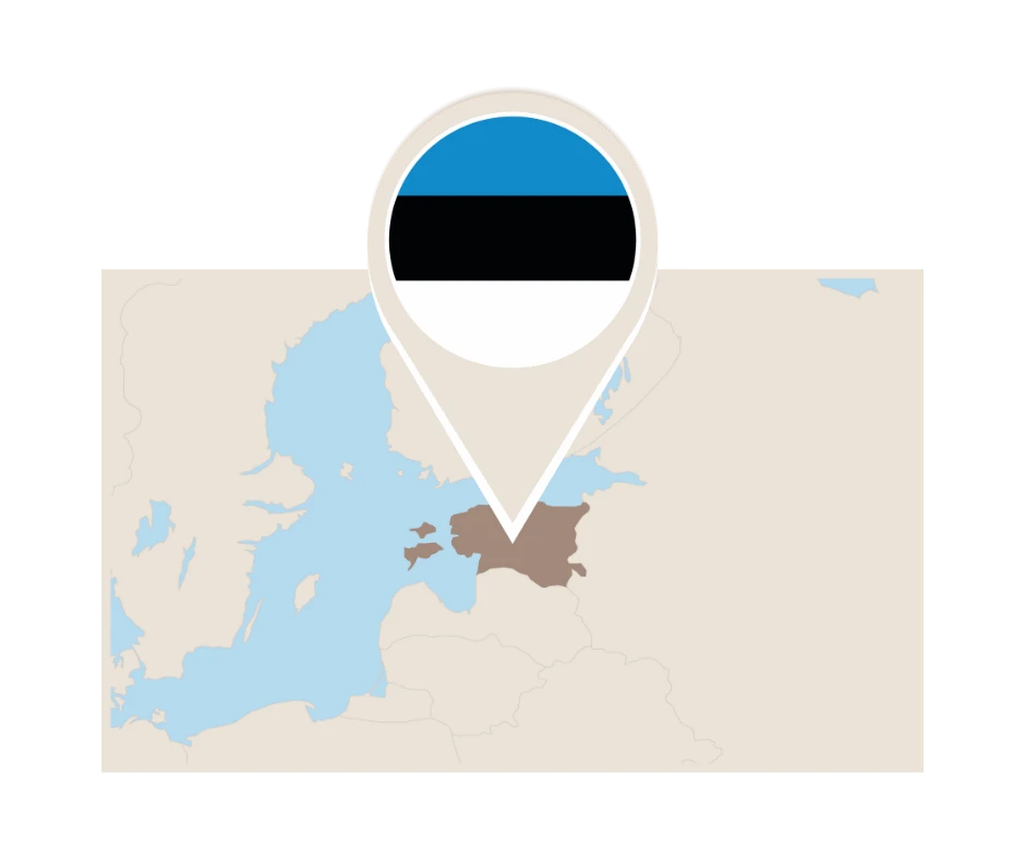 Estonia map