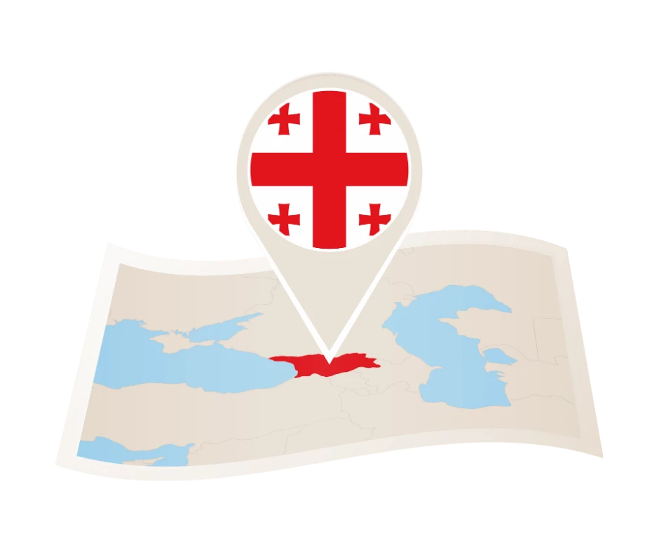Georgia map