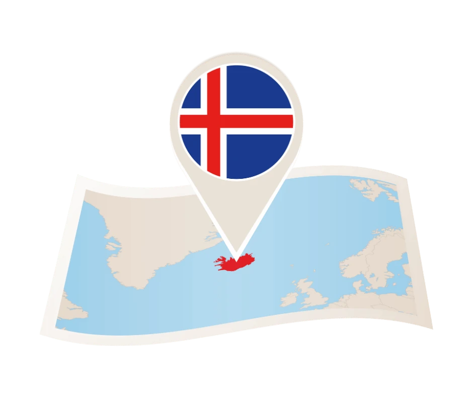 Iceland map