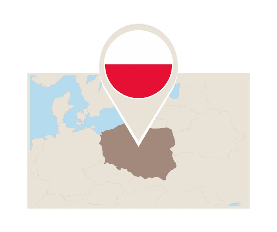 Poland map