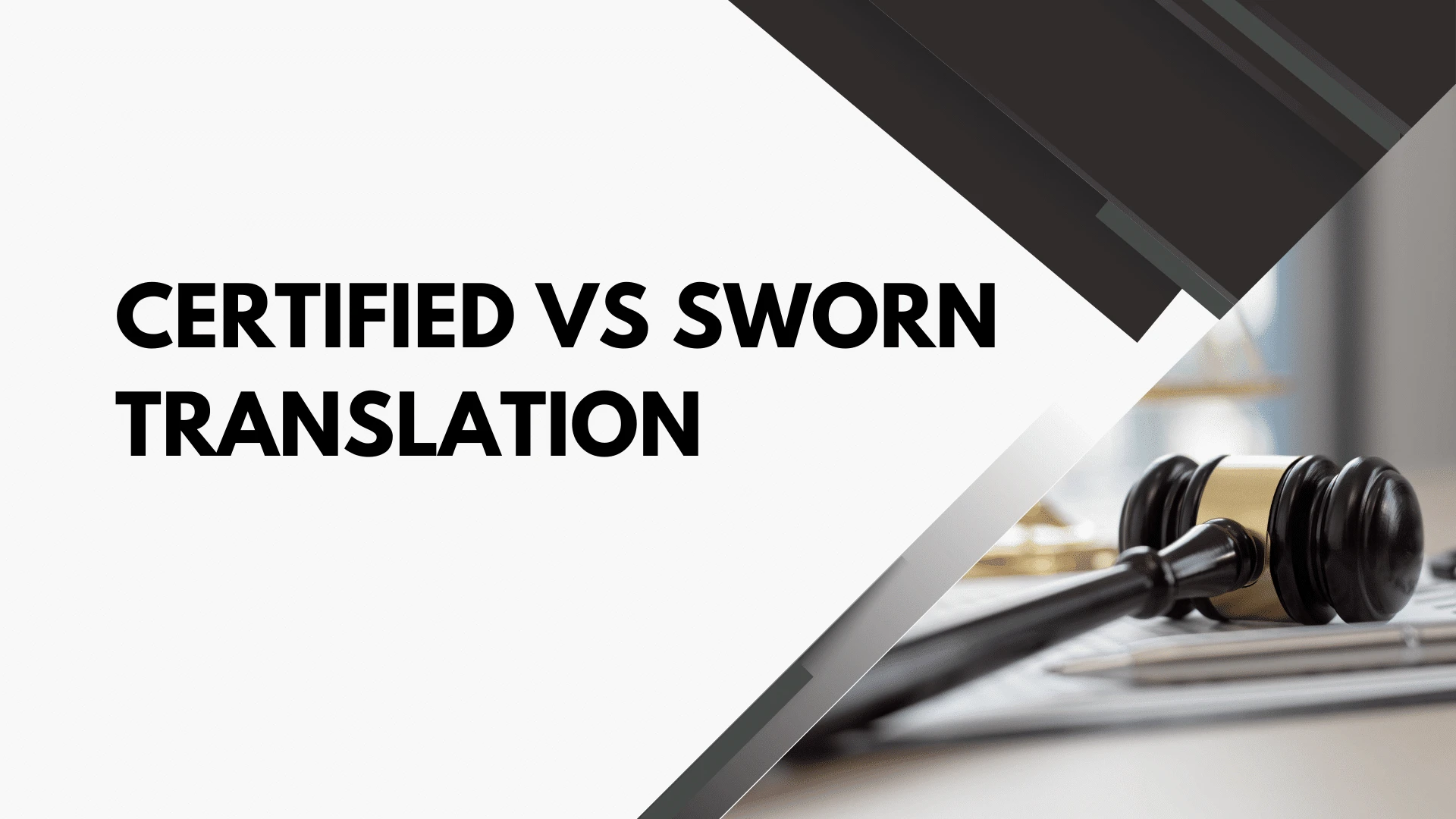 Certified vs sworn translation