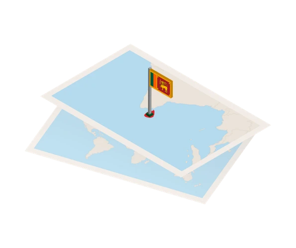 Sri Lanka map