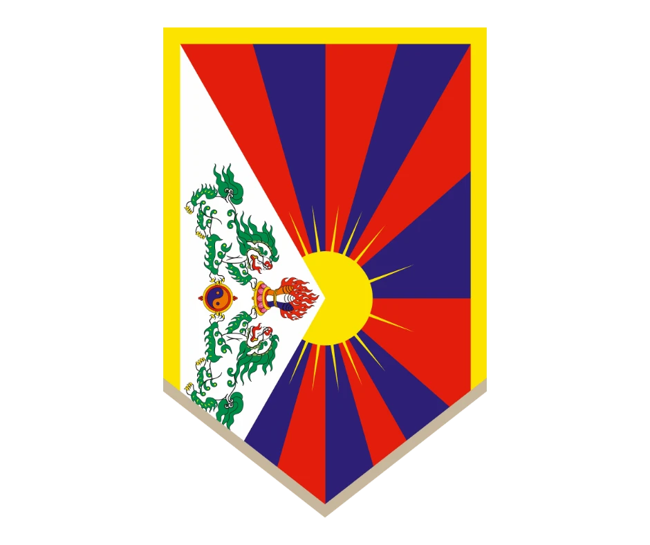 Tibet flag Tibet flag