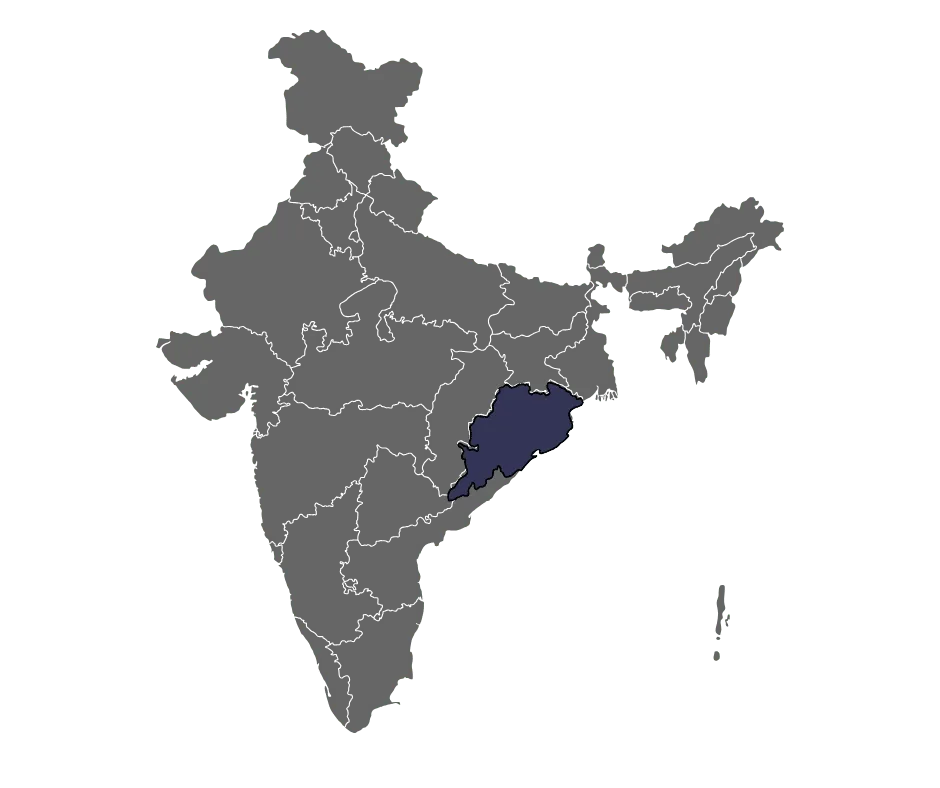 odisha map odisha map