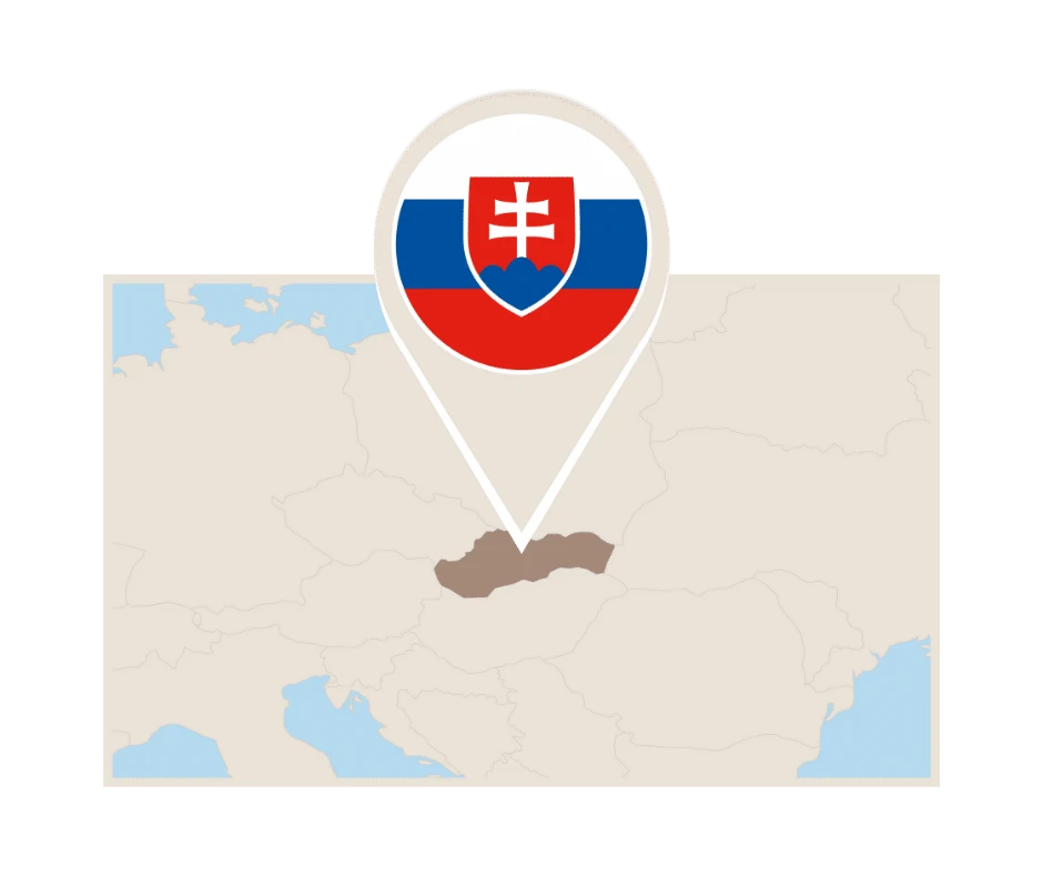 slovakia map