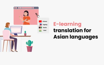 E-learning translation for Asian languages: Things to keep in mind