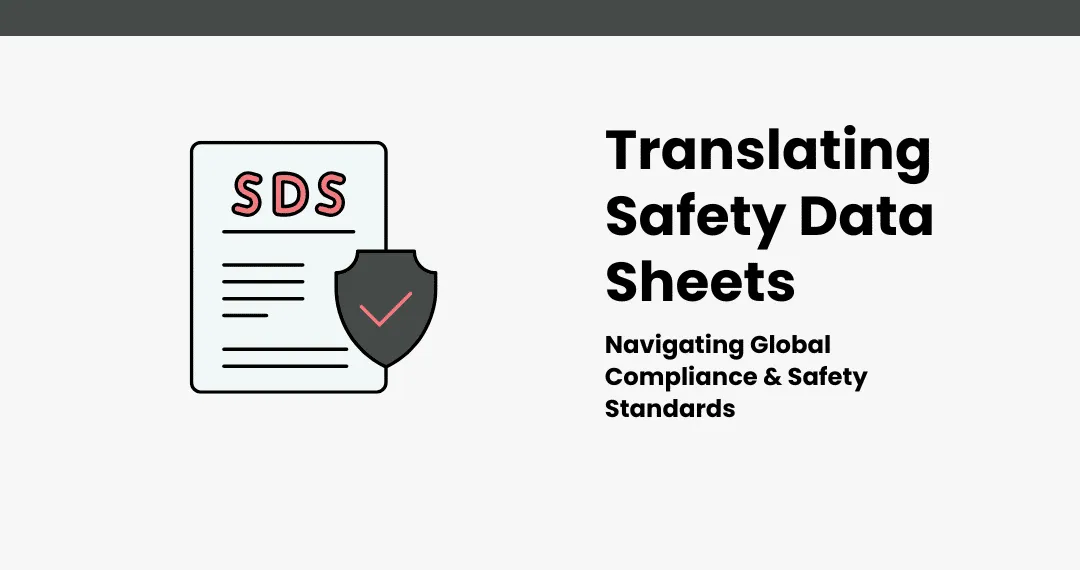 Safety data sheet translation