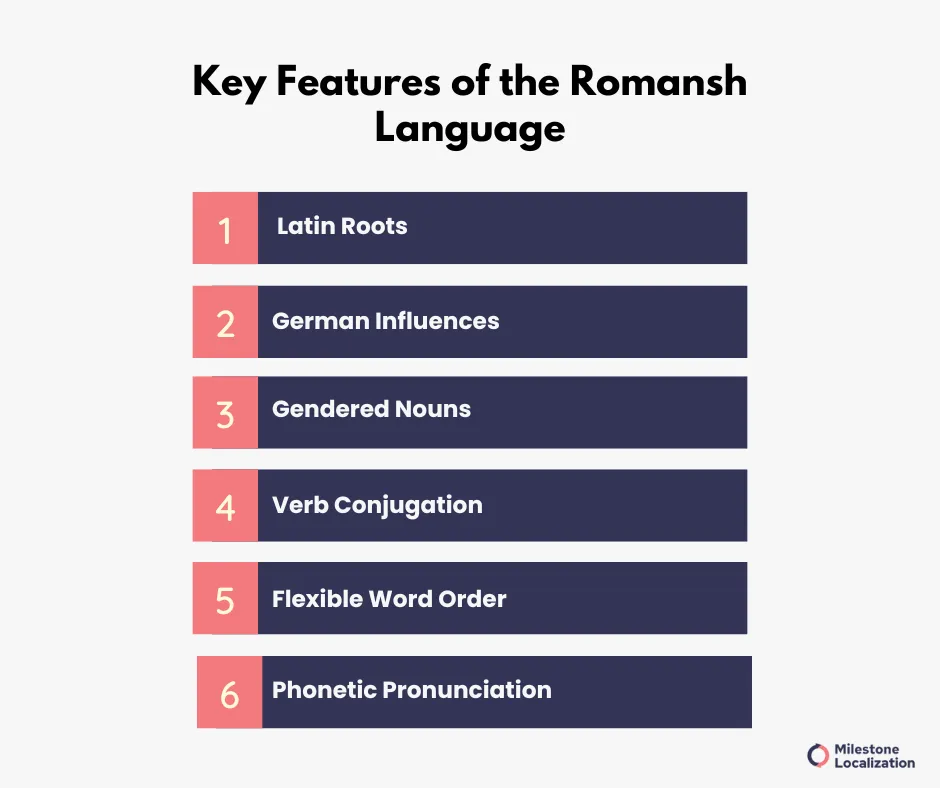 Key Features of the Romansh Language