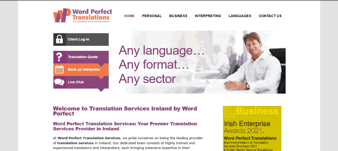 World perfect translations