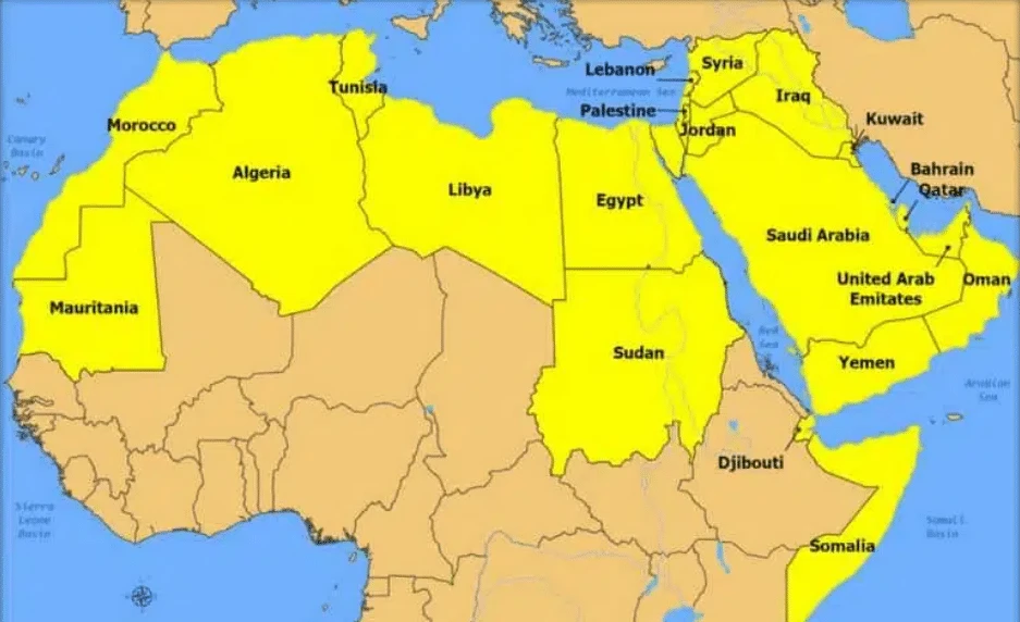 Countries that speak modern standard Arabic