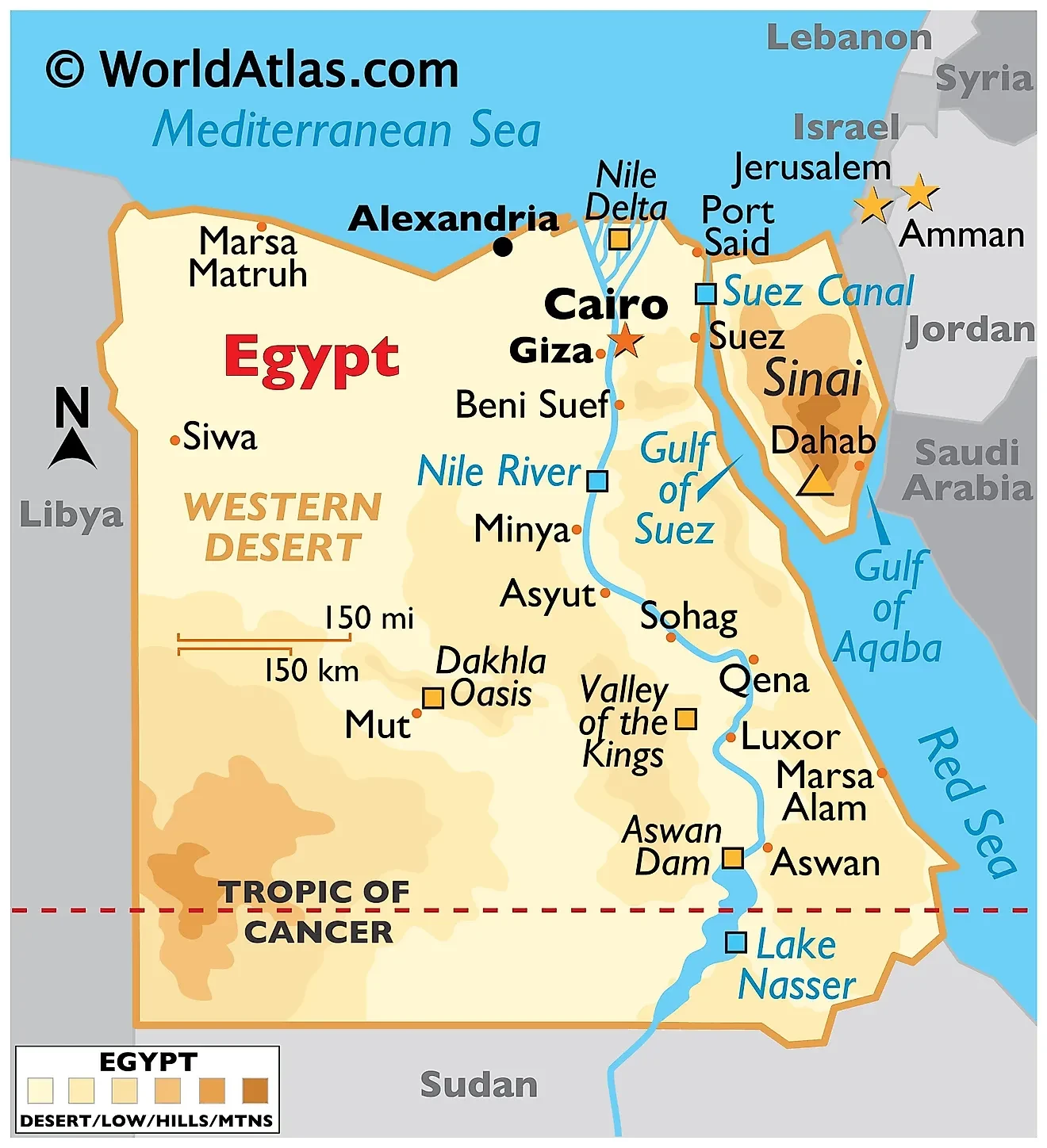 Egypt Map