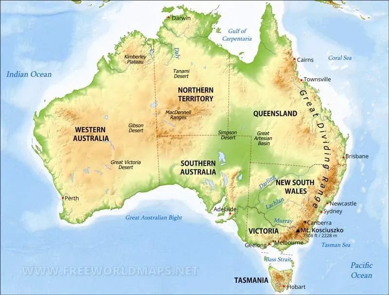 australia Map