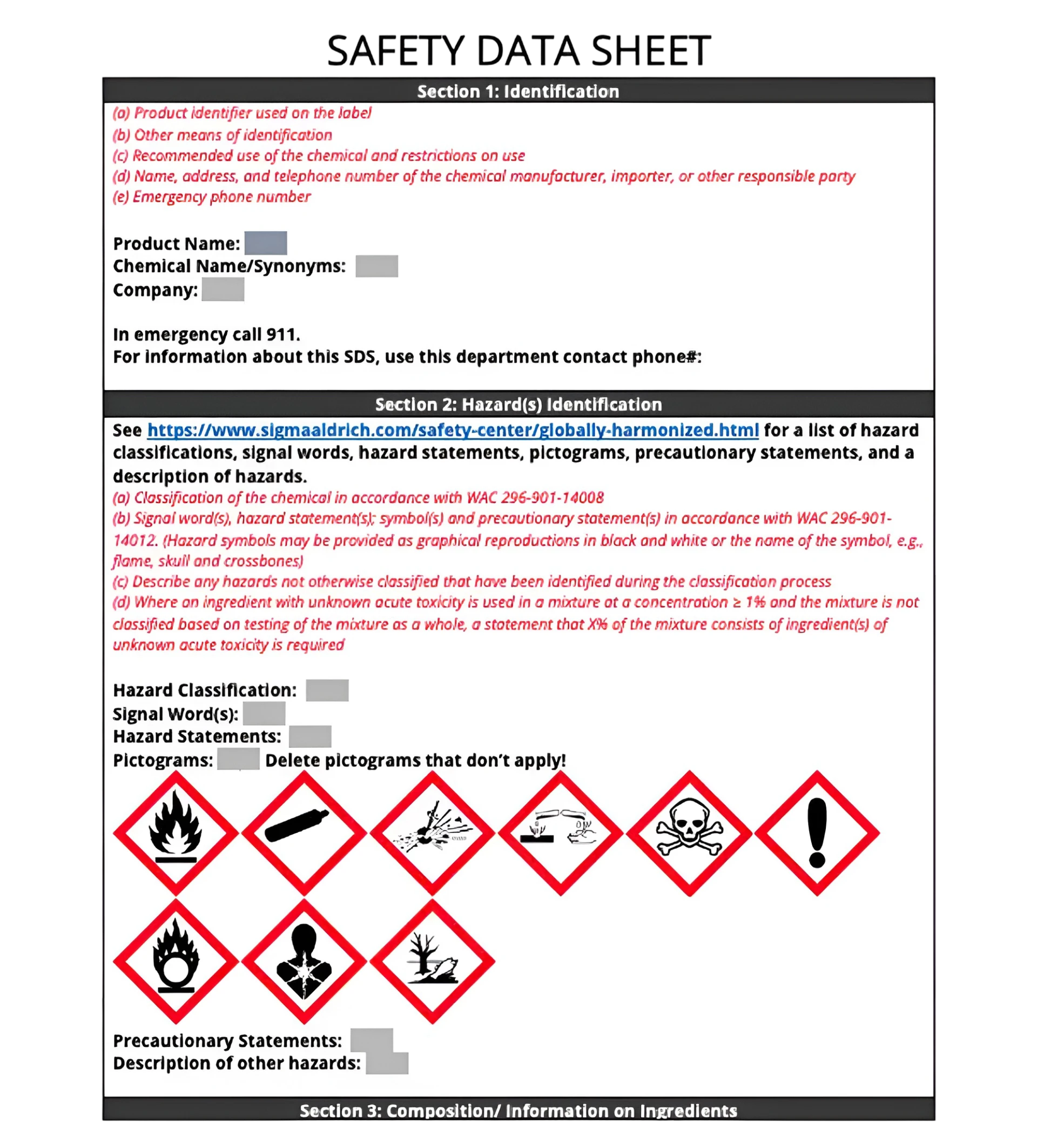 sample safety data sheet (1)