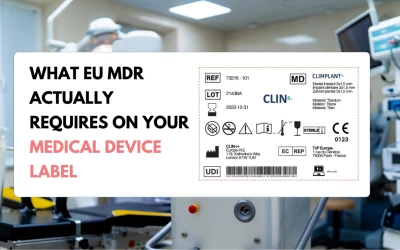 What EU MDR Actually Requires on Your Medical Device Label