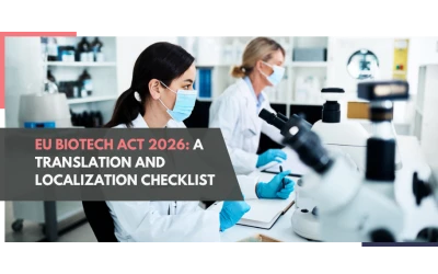 EU Biotech Act 2026: A Translation and Localization Checklist