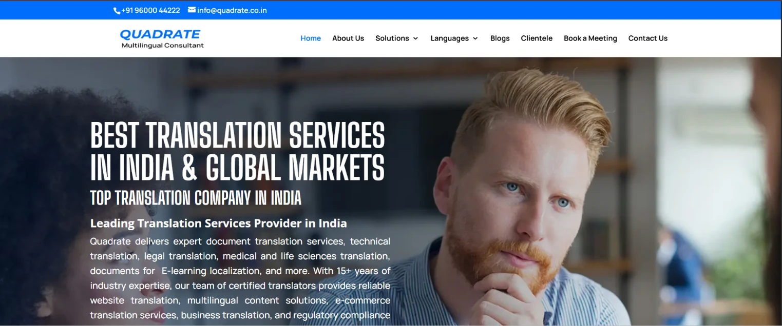 Quadrate pharmaceutical translation companies