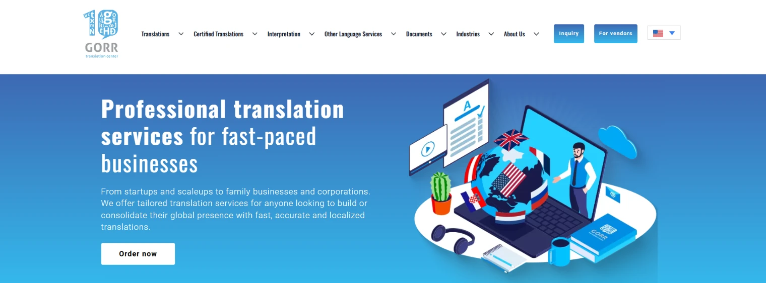 Gorr translation companies in the Netherlands